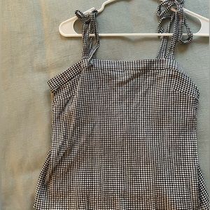 J.Crew Gingham Tank Top